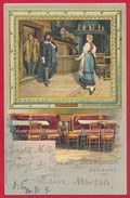 AK HAMBURG, Gänsemarkt, Café ~ 1901 - Mitte