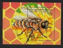 CONGO 1994, 1 PETIT BLOC ABEILLE, OBLITERE. R710 - Abejas