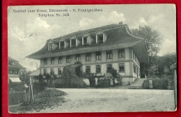 PRQ-21 Gasthof Zum Kreuz Dürrenroth Im Emmental Gelaufen In 1921 - Dürrenroth