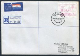 1989 South Africa   Frama P027 - P034 (Watermark 2) Registered FDCs (8) - Frama Labels