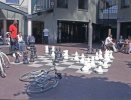 1 X Australia Giant Chess Board - Jeux D'Echec Geant - Max Euweplein - Amsterdam - Netherlands - Chess