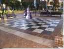 Giant Chess Board - Jeux D´Echec Géant - Australia - NSW - Liverpool - Macquarie Street Mall - Schach