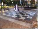 Giant Chess Board - Jeux D´Echec Géant - Australia - NSW - Liverpool - Macquarie Street Mall - Chess