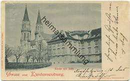 Gruss Aus Klosterneuburg - Kirche Und Stift - Verlag Regel & Krug Leipzig - Klosterneuburg