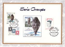 MONACO    2000  Encart  Y.T. N° 2275  2283  2285  Oblitéré - Used Stamps