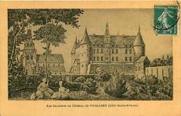 80 - 270117 - PICQUIGNY (côté Septentrional) Vue Ancienne Du Château - - Picquigny