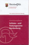 Bad Dürkheim: Schloss- Und Festungsruine Hardenburg Faltblatt - Bad Duerkheim