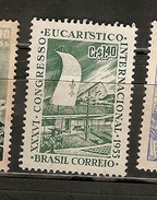 Brazil ** & XXXVI International Eucharistic Council, Rio De Janeiro 1955 (607) - Nuovi