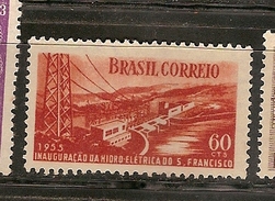 Brazil ** & Inauguration Of The S.Francisco Hydroelectric Plant 1955 (599) - Nuovi