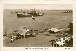 A-17-1689  :  YEMEN. ADEN. VIEW OF THE HARBOUR - Yémen