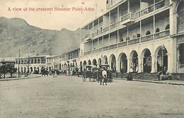 A-17-1690  :  YEMEN. ADEN. A VIEW OF THE CRESCENT STEAMER POINT-ADEN - Yémen