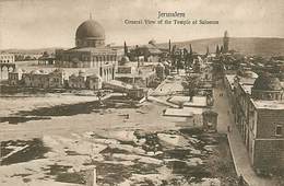 A-17-1698   : JERUSALEM  GENERAL VIEW OF THE TEMPLE OF SALOMON. - Palestine