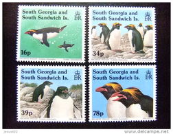 41 SOUTH GEORGIA - SOUTH SANDWICH ISLANDS 1993 / FAUNE LE MANCHOT YVERT 231 / 234 MNH - South Georgia