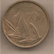 Belgio - Moneta Circolata Da 20 Franchi - 1981 - 20 Frank