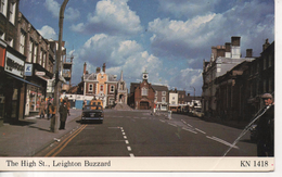 CP - THE HIGH ST - LEIGHTON BUZZARD - KN 1418 - KINGSLEY - Sonstige & Ohne Zuordnung