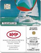 @+ Télécarte Privée D538 - BMP Voilier - 1991/01 - Ad Uso Privato