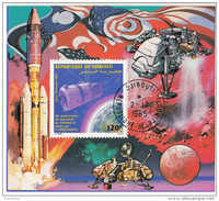 C188  Djibouti 1983 Space Vostok VI - V. Terechkova Spazio Sheet Perf. - Afrika