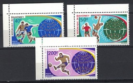 Dahomey 1970, Football / Soccer / Fußball / Voetbal / Sport, 9e Coupe Du Monde **, MNH - 1970 – Mexico