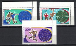 Dahomey 1970, Football / Soccer / Fußball / Voetbal / Sport, 9e Coupe Du Monde **, MNH - 1970 – Mexico