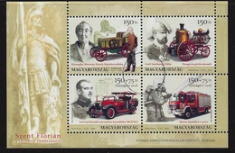 HUNGARY - 2016. SPECIMEN Minisheet - Youth Philately - Fire Brigade - Saint Florian - Proofs & Reprints