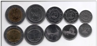 Yemen 5 Coins Set UNC - Yemen