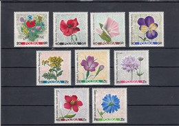 Pologne - Fleurs Diverses - Neufs** - Année 1967 - Y.T. N° 1636/1644 - Neufs