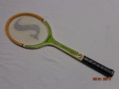 SPALDING WIMBLEDON  RACCHETTA DA TENNIS VINTAGE EPOCA RAQUETTE RACKET - Kleding, Souvenirs & Andere