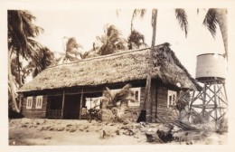 Playa De Salado Honduras, Unidentified Building With Water Tower, C1940s Vintage Real Photo Postcard - Honduras