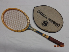 SNAUWAERT CARAVELLE  RACCHETTA DA TENNIS VINTAGE EPOCA RAQUETTE RACKET - Habillement, Souvenirs & Autres