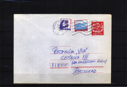 Yugoslavia Interesting Postal Stationery Letter With Interesting Tax Stamp - Brieven En Documenten