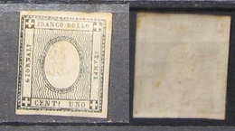 Sardegna 1861 Francobollo Per Le Stampe Cent. 1 - Sardaigne
