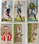 CHROMO(LOT DE 6) FOOTBALL - Gallaher