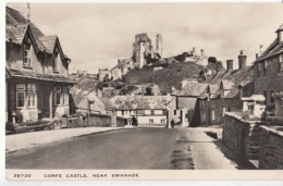 Angleterre - Dorset -  Corfe  C Astle , Near Swanage  - 2 Cartes : Achat Immédiat - Swanage