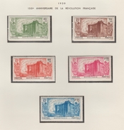 MAURITANIE  1939'   REVOLUTION  SHORT SET  *MH  Ref  G733 - Neufs