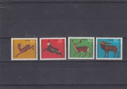 Allemagne Fédérale - Mammifères Divers - Neufs** - Année 1966 - Y.T. 364/367 - Neufs