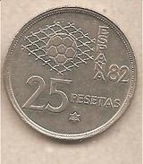 Spagna - Moneta Circolata Da 25 Pesetas "Espana 82" Km818 - 1980 - 25 Pesetas