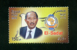 EGYPT / 2009 / EL-SADSAT / NOBEL PRIZE IN PEACE / MNH / VF. - Unused Stamps