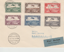 Luchtpost  Luxemburg - Hamburg 1940 - Lettres & Documents