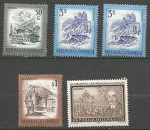 LOT DE 5 TIMBRES D'AUTRICHE  NEUF** SANS CHARNIERE / MNH - Sammlungen