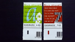 Dänemark 1271/2 **/mnh, Europäisches Jahr Der Sprachen - Nuovi