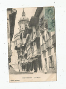 G-I-E , Cp , ESPAGNE , FUENTERRABIA , Calle MAYOR , Voyagée 1912 - Other & Unclassified