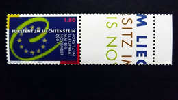 Liechtenstein 1256 **/mnh,  Vorsitz Liechtensteins Im Europarat - Neufs