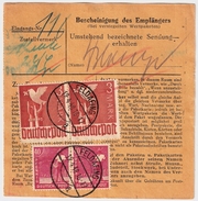 Nr. 961, Paar, Paketkarte Als Wert!, #7256 - Lettres & Documents