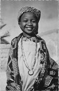 CPSM TCHAD Afrique Noire écrite Type Petite Fille Du Sultan De BINDER - Chad