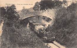 69 - RHONE / Cours - Pont Du Chemin De Fer - Très Beau Plan - Train - Cours-la-Ville