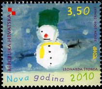 Croatia - 2009 - Happy New Year - Mint Stamp - Croatia
