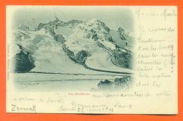 CPA Suisse Zermatt " Das Breithorn " Carte Precurseur - LJCP 25 - Matt