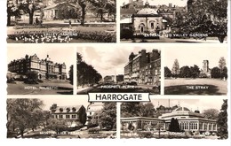 Angleterre-Harrogate-Yorkshire+/-1950-Valey Gardens-Hotel Majestic-Montpellier Parade-Prospect Place-The Stay-Sun Lounge - Harrogate