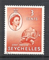 SEYCHELLES    1954 Local Motives  USED  Aldabrachelys Gigantea - Seychelles (...-1976)