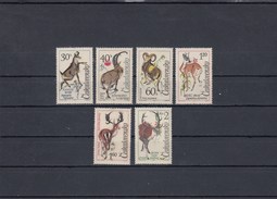 Tchécoslovaquie - Mammifères Divers - Neufs** - Année 1963 - Y.T. 1306/1311 - Unused Stamps